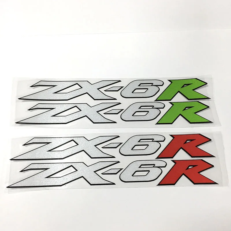 Motorcycle REFLECTIVE Stickers FAIRING Decals for KAWASAKI ZX 6R