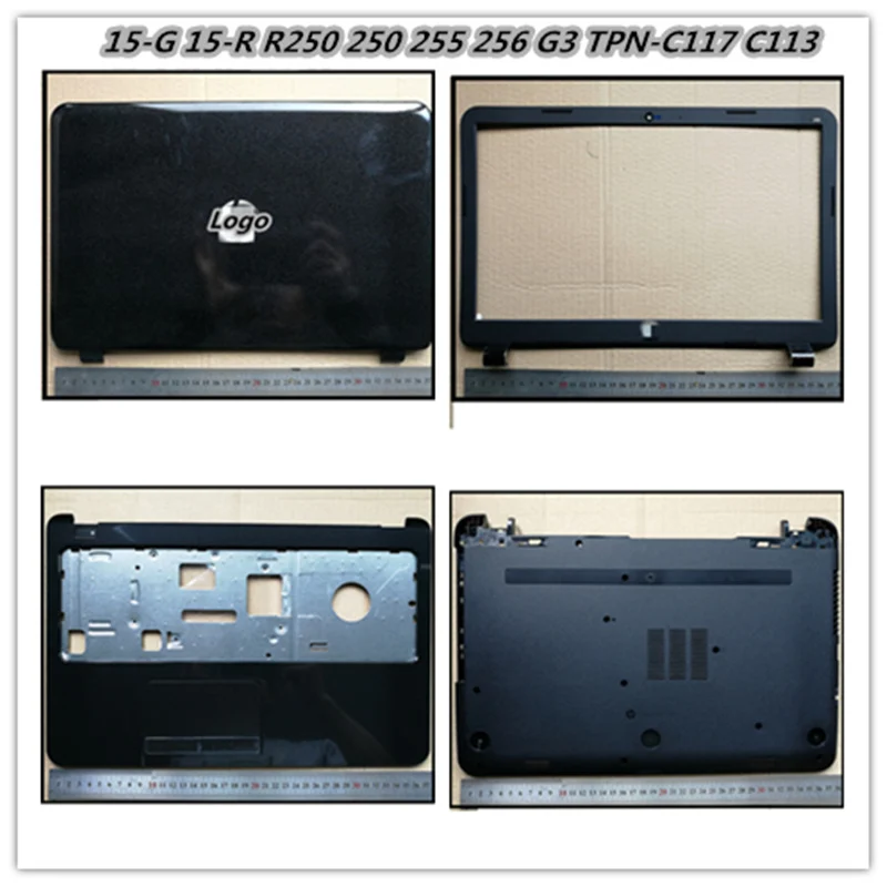 

Laptop Back Cover Top Case For hp 15-G 15-H 15-R 15-S 250 255 256 G3 TPN-C117 C113 Bezel Front Housing Frame