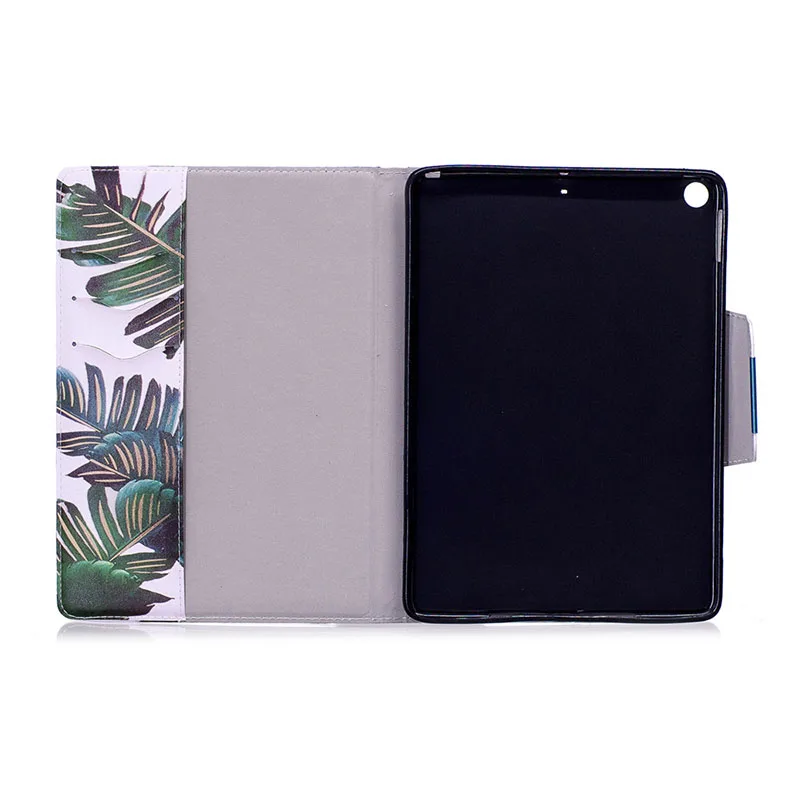 Soft Leather Case For New iPad 9.7 inch 2017 Colorful Painting Smart Cover Flip Case Protective Shell Auto Sleep Wake Up (66)