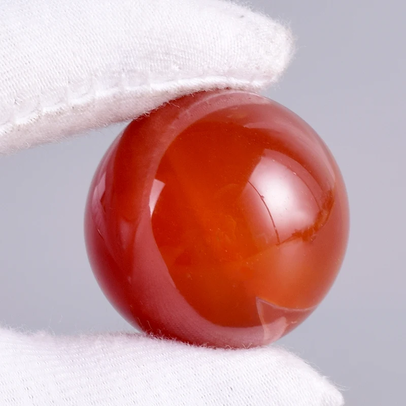 

Undrill 30MM Natural Red Agate Ball Onyx Crystal Mineral Sphere Jade Egg Yoni Ball Kegel Massage Home Decor
