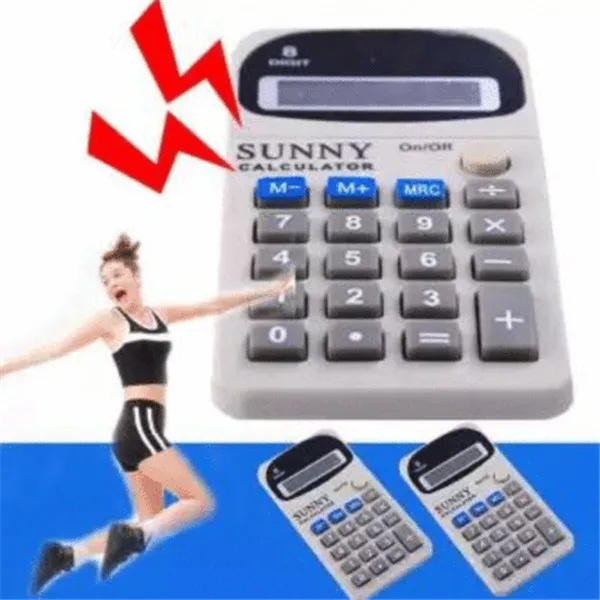 

Shocking Funny Gadget Gag Toy Electric Shocker Calculator Joke Prank Trick Gifts