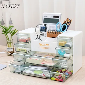 

Drawer Separated Storage Box Desktop Storages Box 3 Color Storage Bathroom Storages Cosmetic Box Free Shipping Drawers