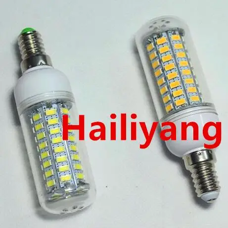 Супер светодиодная лампочка E27 E14 220 в 230 В SMD 5730 светодиодный ная лампа 24 36 48 56 69LED s AC