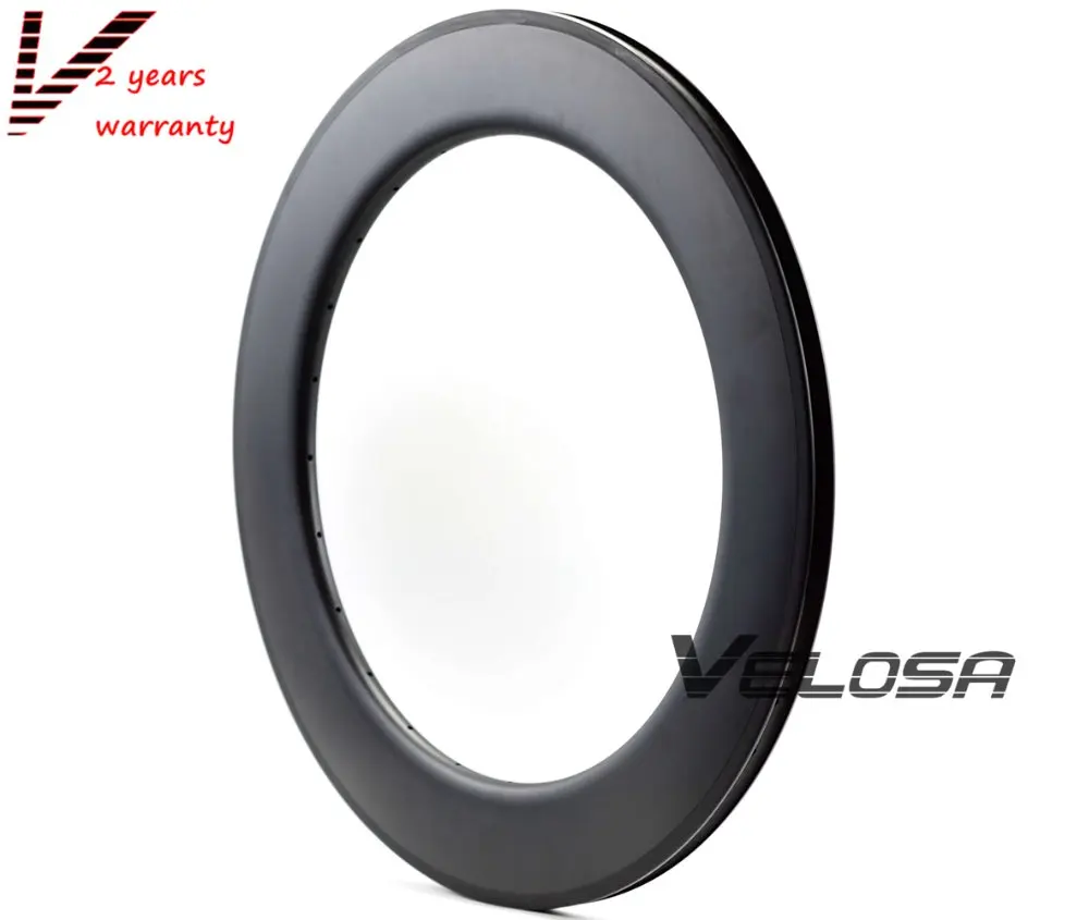 Full carbon road bike rims, 88mm clincher/tubular ,classic 23mm width 700C road bike carbon rims