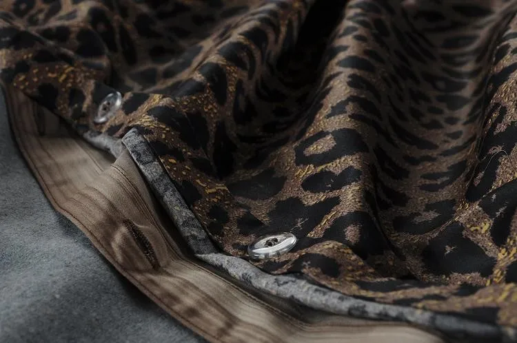 Роскошные черные леопардовые комплекты постельного белья из египетского хлопка простыни двуспальное одеяло пододеяльник Doona кровать в сумке покрывало