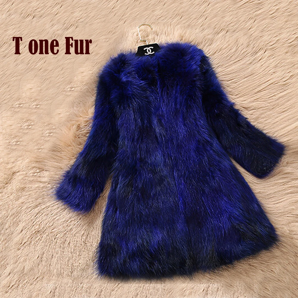 

2019 New Arrival Real Fox Fur Coat Lady Top Selling Factory Wholesale Natural Fox Fur Jacket 100% Genuine Fur Overcoat KFP822