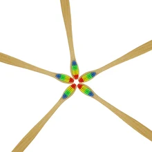 Прямая поставка, 5 шт., красочная насадка для зубной щетки, деревянная бамбуковая зубная щетка для ухода за полостью рта, Мягкая зубная щетка