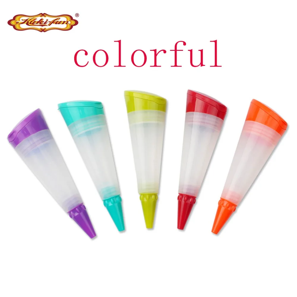Kuki fun Cake Pen Silicone Cake Cookie Pastry Icing Decorating Syringe