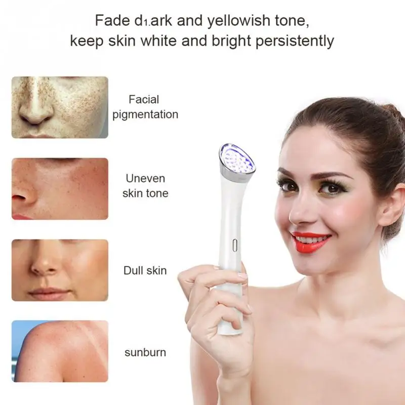 590nm Yellow Light LED Therapy Device Acne Wrinkle Remover Face Skin