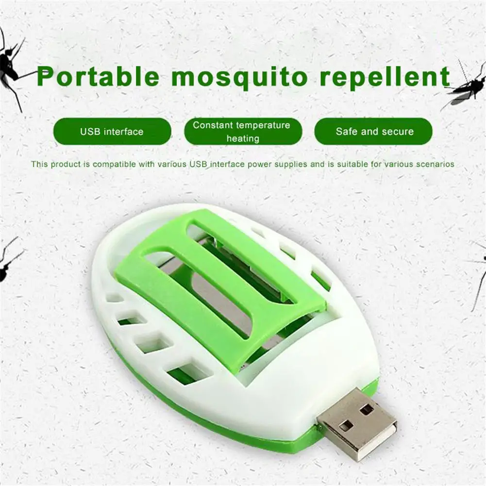 USB Car Mosquito Killer Portable Safety Summer Sleep Repellent Incense Heater Automotive Interior Accessories For Insect | Автомобили и