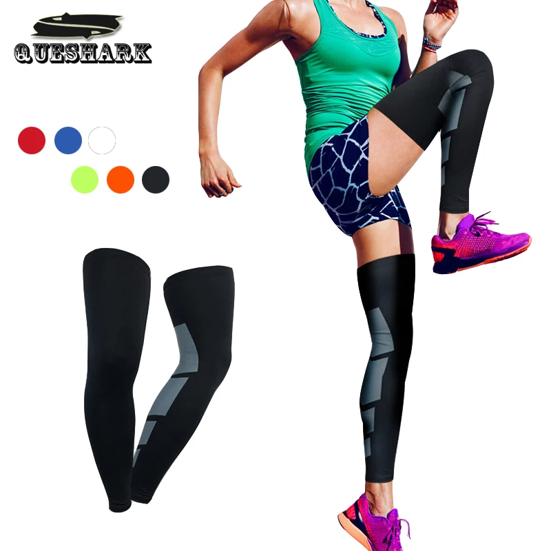 Prix pour 2 Pcs Pro Course de Basket-Ball Jambe Manches Genouillère De Sport Silicone Antidérapant Long Genou Soutien Brace Pad Protecteur Vélo Jambières Prix pour 2 Pcs Pro Course de Basket-Ball Jambe Manches Genouillère De Sport Silicone Antidérapant Long Genou Soutien Brace Pad Protecteur Vélo Jambières