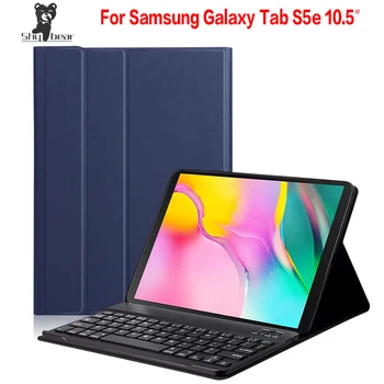

Case for Samsung Galaxy Tab S5E 10.5 2019 Wireless Bluetooth Keyboard Full Protective Portable Keyboard case Cover for T725 T720