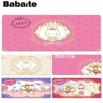 

Babaite New Design Cartoon LADYCC Large Mouse pad PC Computer mat Size for 30x70cm 30x90cm Rubber Mousemats