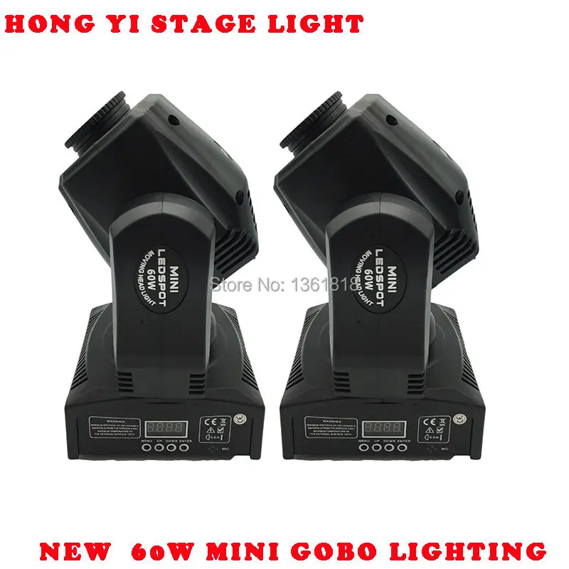 

60W LED Spot Moving Head Light DJ Spot Light 60W gobo moving heads lights super bright LED