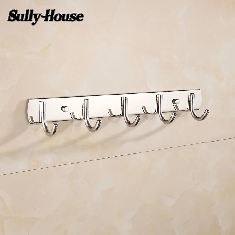 3 8 шт. крючков для халата из нержавеющей стали|robe hook|clothes hookstainless steel bathroom |