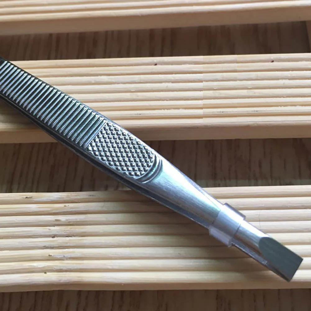 Jual 1 Pcs Wanita Alis Wajah Clip Hidung Rambut Penjepit Remover Pinset Stainless Steel Shape Tool Alis Pinset 9 cm