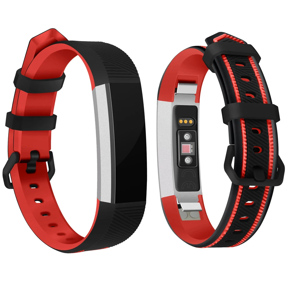 

Wrist Strap For Fitbit Alta HR Band For Alta HR Wristband Double Color Replacement Strap For Fitbit Alta For Correas De Reloj