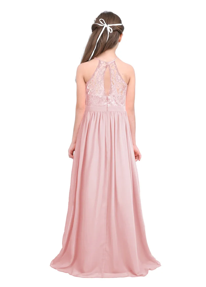 Little Girls Kid/Children Pearl Pink Flower Girl Dresses First Communion Dress for Wedding Bridesmaid and Birthday Formal Party girls dress princess costume kids clothes