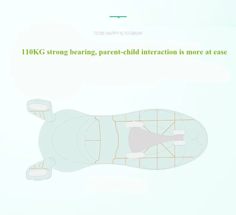 HUAYING детская скручивания Прокат 1-3 Silent маленьких Niu автомобиль слайд детские качели детские спортивные баланс автомобиля