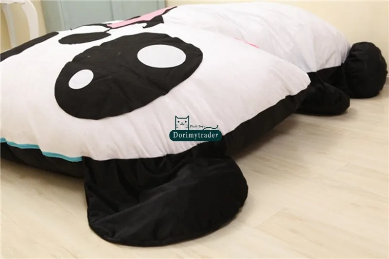 Dorimytrader 210cm X 150cm Large Plush Lovely Soft Stuffed Panda Bed Carpet Sofa Tatami, Free Shipping DY60341 (1)