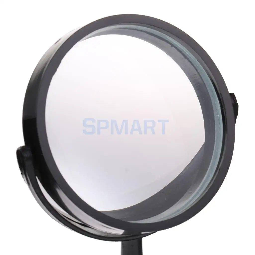10cm Optical Focal Concave Lens Mirror with Stand Set for Lab Physical Teaching Experiment Tool Science Toy