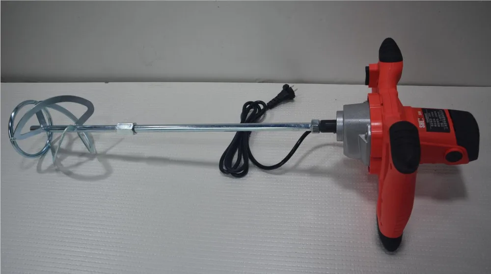 

220V Industrial grade electric cement paint putty powder coating mixer 6 speed adjustable 2100W 800RPM
