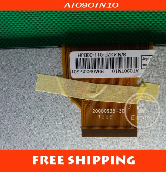 5PCS/LOT Free shipping Original new 9 LCD screen LCD panel LCD display for Sanei N91 Tablet PC 20000938-30 AT090TN10 50PIN 5pcs lot free shipping 100% new original for tcl y900 lcd screen touch panel for tcl y900 lcd display 100% tested