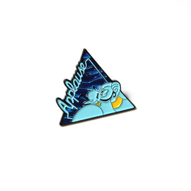 Movie Aladdin Brooch Pin Badge Anime Classic Film Party Gift Kids Fans Christmas