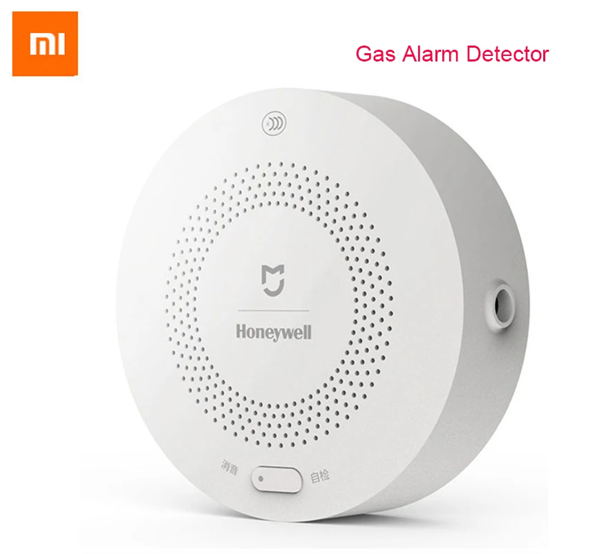 

100% original Xiaomi Mijia Honeywell Smart Gas Alarm Detector CH4 Gas Monitoring Ceiling&Wall Mounted Mihome APP Remote Control