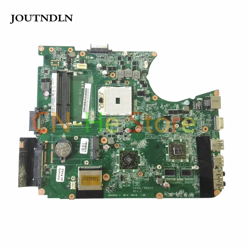 JOUTNDLN для ноутбука TOSHIBA L650D L655D материнская плата A000081310 DA0BLFMB6E0 REVE DDR3 с HD 6470 GPU |