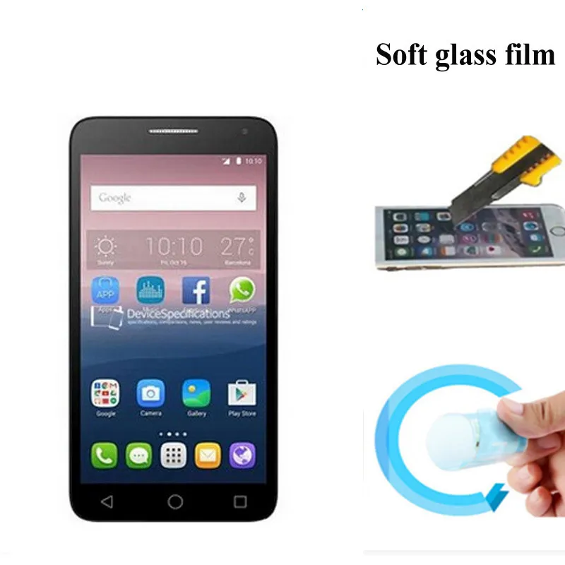 

For Alcatel OneTouch Pop 3 5.5 5025D 5025 Screen Protector Soft Glass Nano Explosion proof Protective 5025 Film Guard