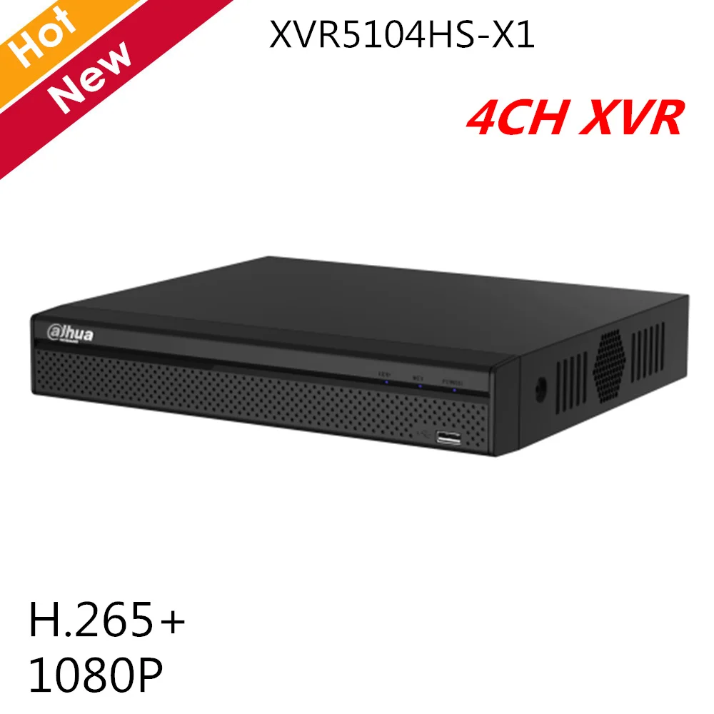 Dahua 4 канальный XVR рекордер Lite H.265 1080P серия + двойной поток Max 6 каналов ip камера