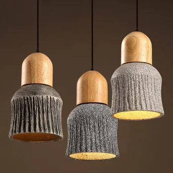 

Loft Vintage Pendant Light Personality Cement Pendant Lamp Designer Industrial Style Pendant Lighting Bar Art Deco Lighting