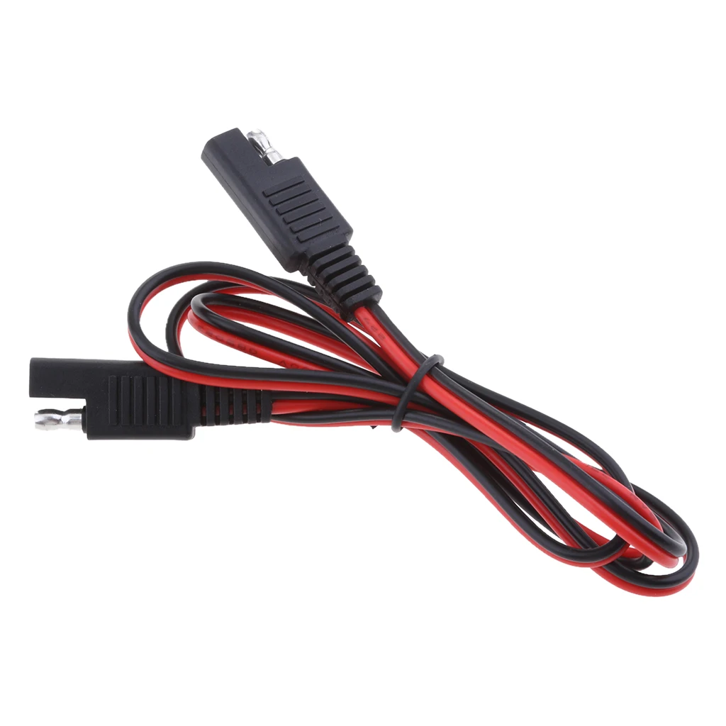 2019 NEW Universal 18AWG SAE Male to Male Extension Adapters Charger Cables For Car Boat Motor Solar Panel Batteries Portable