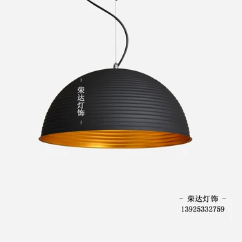 

3PCS pendant light Cafe modern minimalist restaurant semicircle dome pendant light shop studio hanging pendant lamp FG485