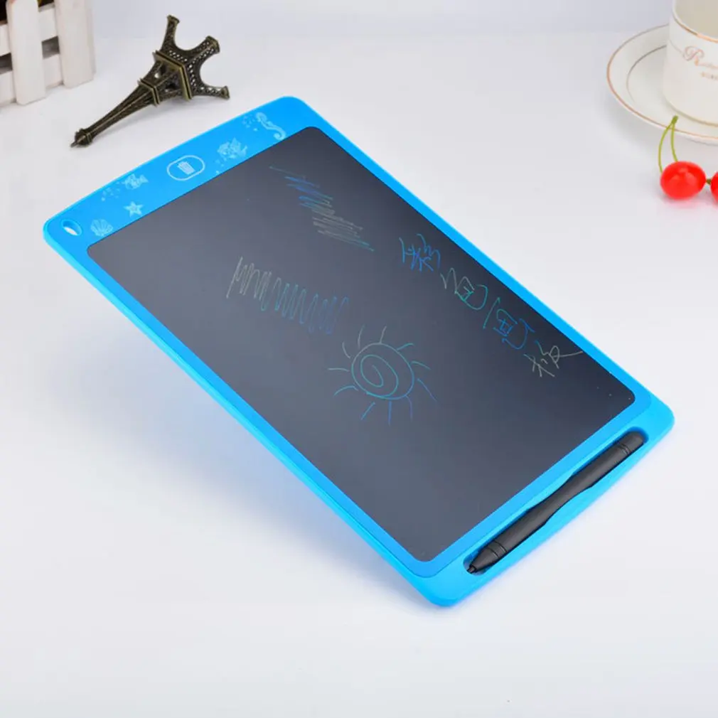 8.5 inch Electric LCD Screen Writing Pad Color Children Drawing Pad Handwriting Board Portable Home Electric Board
