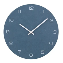 New Arrival MDF Wooden font b Wall b font font b Clock b font Slient Vintage