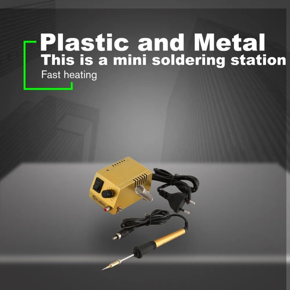 

220V Temperature Adjustable (50 to 450C) Soldering Iron Mini Rework Station for SMD SMT DIP Soldering Work