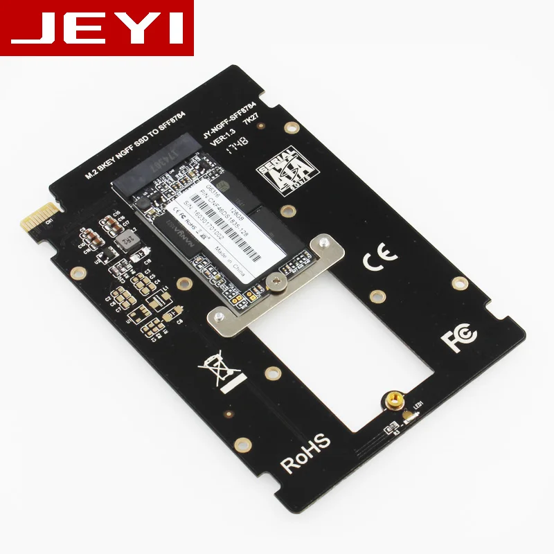 JEYI SFF-8784 SATA Express NGFF TO SFF 8784 ультратонкий жесткий диск m. 2 card 2,5 5 мм SATA3 WD5000MPCK SSD не поддерживает NVMe U2 MSATA