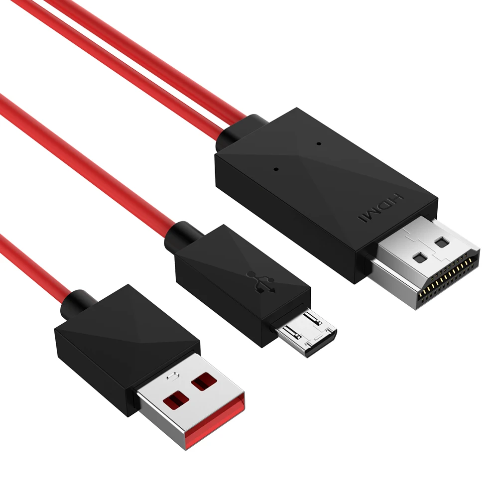 1080P Micro USB к hdmi-кабель, адаптер конвертер для Android samsung Galaxy S3 S4 S5 Note4 Micro USB HDMI