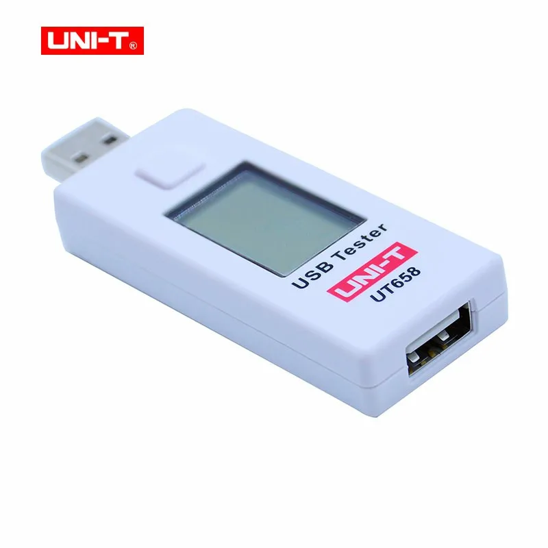 UNI-T USB Voltage Testers U Disk Doctor Chargers Voltmeter Ameter UT658 UT658B Test MAX 9V with Data Storage USB Tester Meters