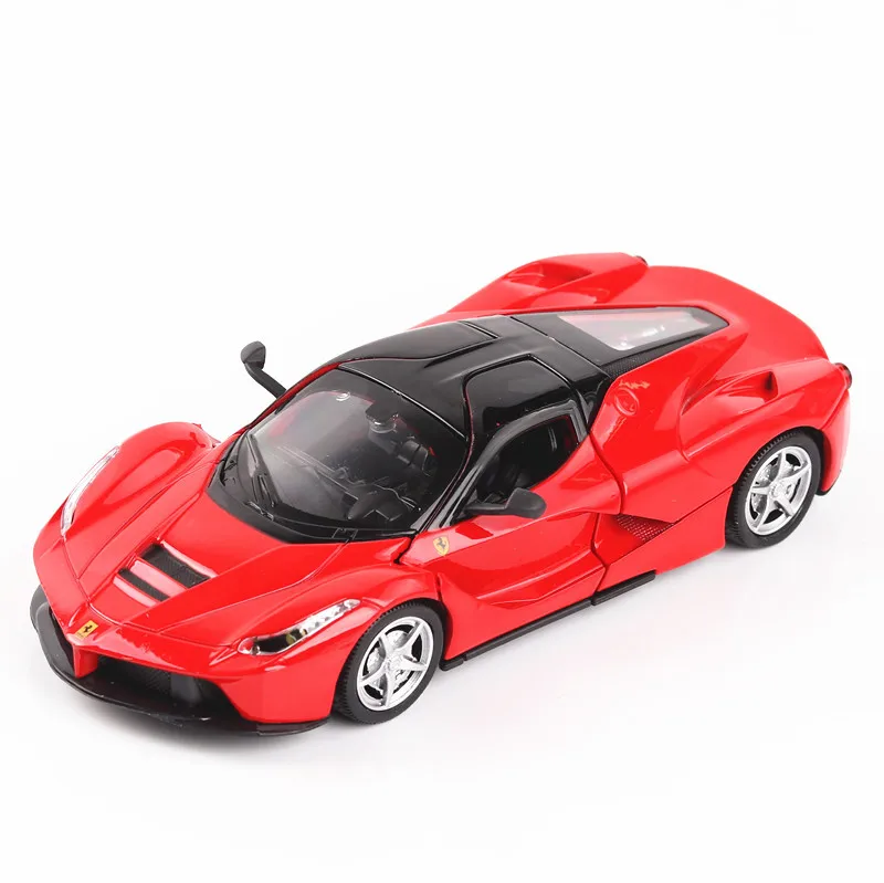 Масштаб Ferraris, модель автомобиля из 1:32 сплава, литой под давлением, звуковой светильник, дверная игрушка для детей, горячая игрушка, автомобиль, горячее колесо - Цвет: vb32161R no box