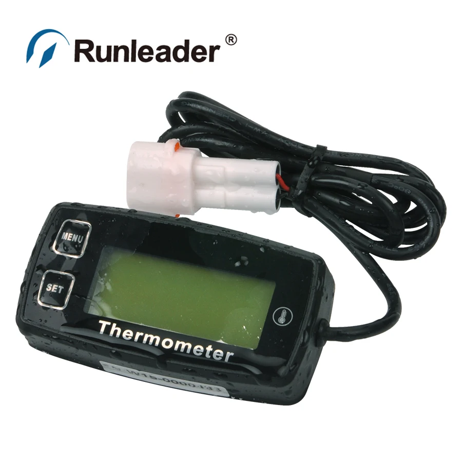 Водонепроницаемый tthermometer с RL-TS003 PT100-20 + 300 датчик для трактор ATV мотоцикла полива и