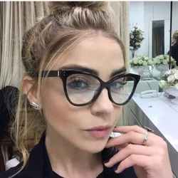 MARC WOMEN Eyewear Reading Optical Trendy Red Black Cat eye High quality Plain glass spectacles glasses art retro Plastic 92113 MARC WOMEN Eyewear Reading Optical Trendy Red Black Cat eye High quality Plain glass spectacles glasses art retro Plastic 92113