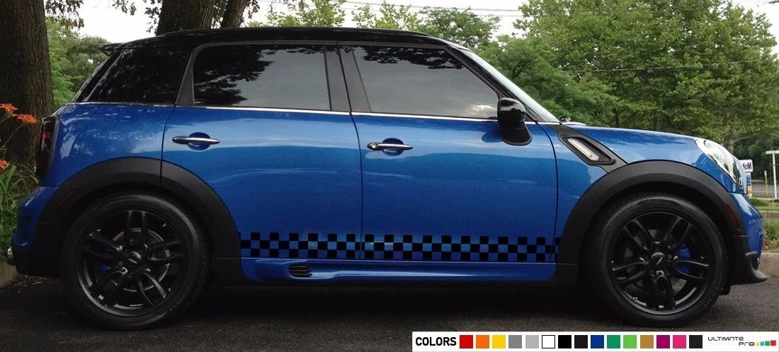 Для 1 набора/2 шт. наклейка для Mini Countryman R60 боковые полосы Cooper дверное зеркало JCW