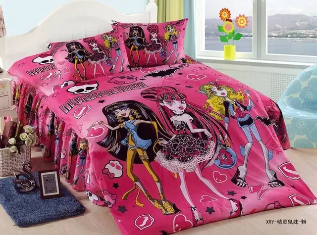 Monster High Bedding Girls Duvet Cover Sets Christmas Duvet Covers