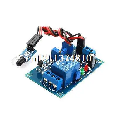 

DC 24V 0-20S Infrared Sensor Light Detection Delay PCB Relay Module