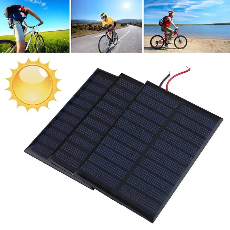 NEW Portable 5V 0.8W 160mA Mini Solar Panel Battery power