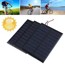 NEW Portable 5V 0.8W 160mA Mini Solar Panel Battery power charger charging Module DIY Cell car boat home Solar Panel