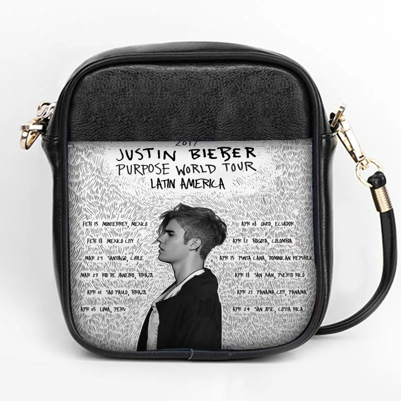 New fashion Justin Bieber Sling Bag Custom Women Sling Shoulder Bags